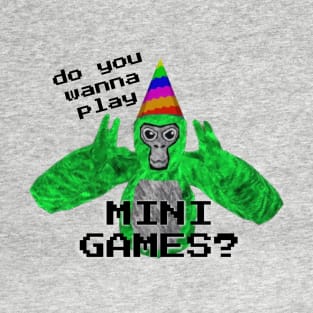 Gorilla Tag Mini Games Kid T-Shirt